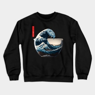 The Great Wave of Coffee Crewneck Sweatshirt